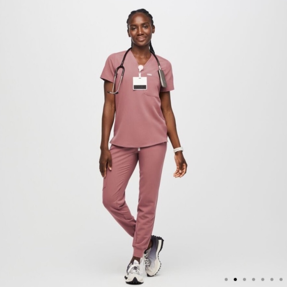 Figs Mauve Scrub Set Limited Color - image 2